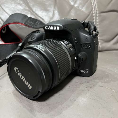 Canon 500D 機身連 Kit 鏡 (可小議)