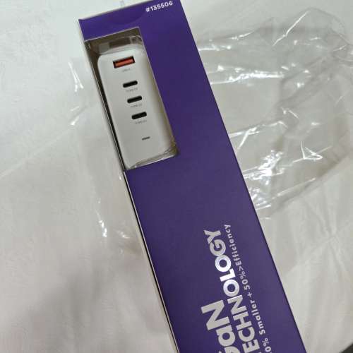 [全新未拆] XPower GX150 150W PD GaN 4口座檯充電器 Desktop Charger 白色