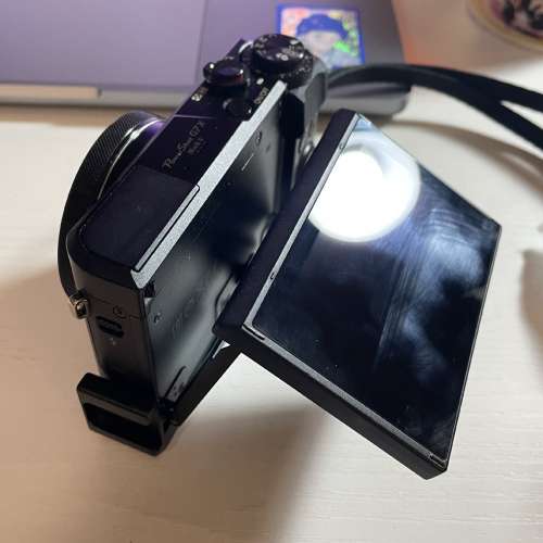 佳能gx7二代網紅機自用平時拍視頻多功能都正常帶有一個底部拓展無明顯使用痕跡