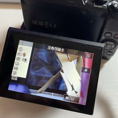 佳能gx7二代網紅機自用平時拍視頻多功能都正常帶有一個底部拓展無明顯使用痕跡