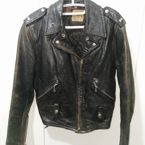 50s beck leather jacket Size S