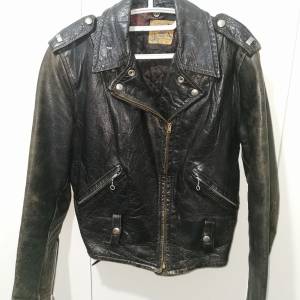 50s beck leather jacket Size S