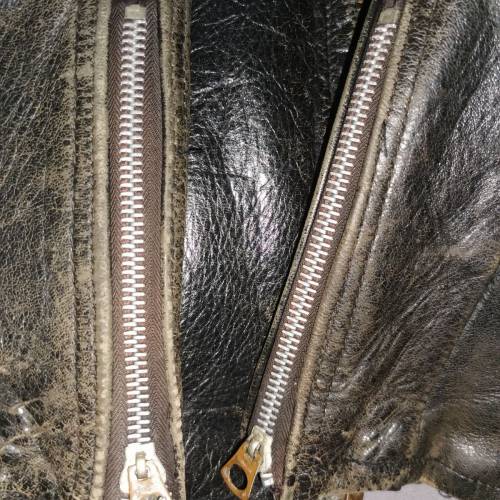 50s beck leather jacket Size S