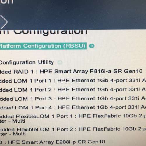 HPE ProLiant DL380 Gen10 Server 6142 CPU*2 32C/64T 768GBRAM P816I-a+E208I-P 雙...