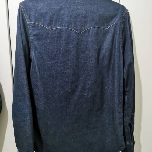 rrl  藍染 西部風格襯衫 size S