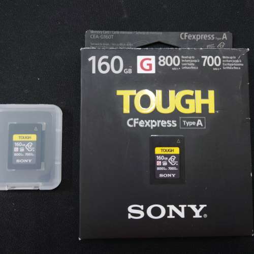 SONY TOUGH CFexpress Type A 160GB memory card 記憶咭