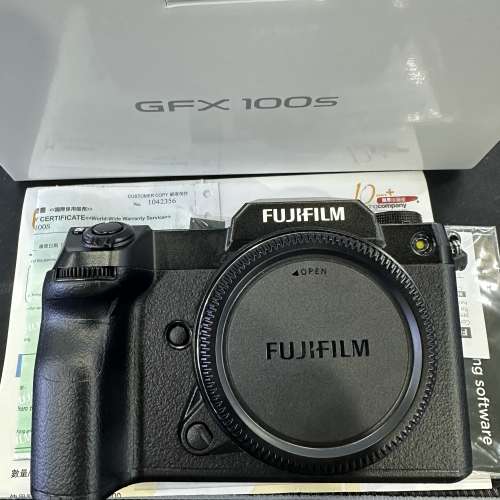 1億 中幅 99% Fujifilm GFX100S gfx100s