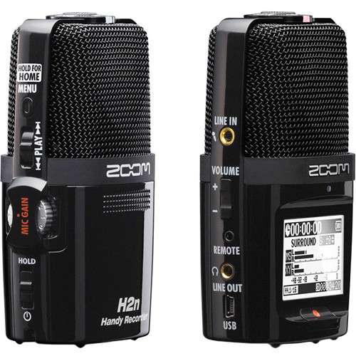 Zoom H2n 2-Input / 4-Track Portable Handy Recorder with Onboard 5-Mic
