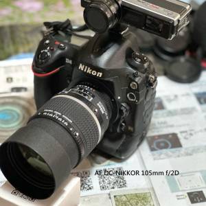 Repair Cost Checking For NIKON AF DC-NIKKOR 105mm f/2D  Lens Cleaning