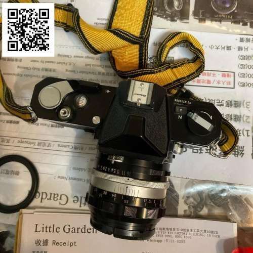 Repair Cost Checking For Nikomat / Nikkormat FT With Nikon 50mm f/1.8 Prism CLA