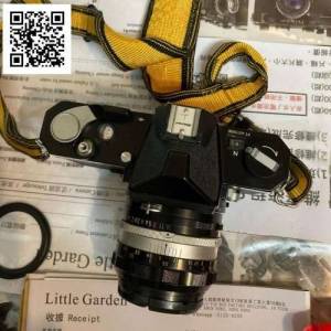 Repair Cost Checking For Nikomat / Nikkormat FT With Nikon 50mm f/1.8 Prism CLA