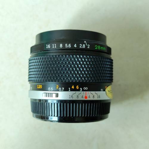 Olympus OM Zuiko Auto-W 28mm f2 手動鏡