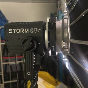 aputure storm80c 連保榮轉接     led rgb
