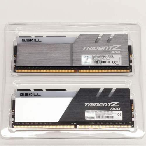 G.SKILL Trident Z DDR4 3200 8GB X 2 RAM 記憶體