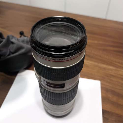 Canon lens EF 70-200 1:4 L USM 小小白
