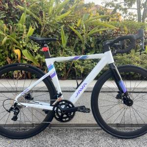 2025 JAVA AURIGA R9 22速 桶軸油剎鋁合金公路車 送水架前後蛙燈