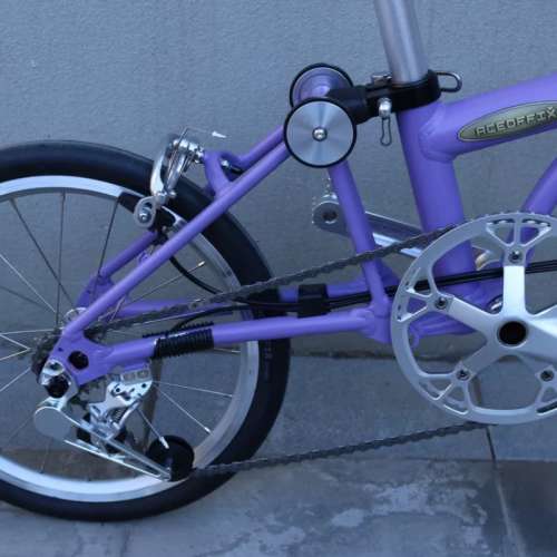 2025 最新顏色 ACEOFFIX Y5 5速 鋁合金折叠車 送前後蛙燈叮叮