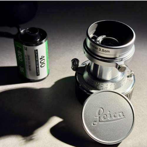 Appareil Photo Leica I Avec Elmar F/3.5 50mm - Circa 1930 #38230 (occasion, Fonctionnel)