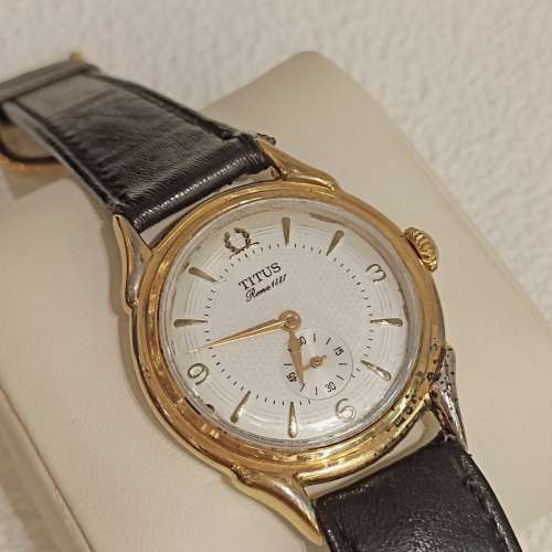💯議價請移玉步#no bargain ⚡Vintage ⌚ TITUS Roma1887鐵達時⚡1991年產物#QZ巳更...