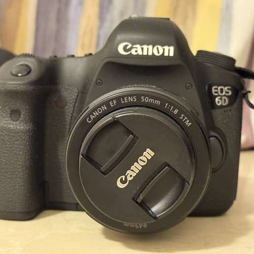 Canon 6D + 50mm1.8 9成新