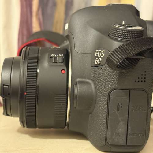 Canon 6D + 50mm1.8 9成新