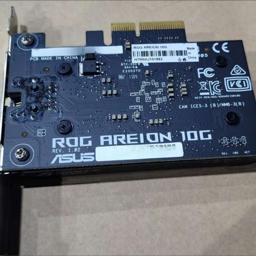 ASUS ROG AREION 10G RJ45 Ports