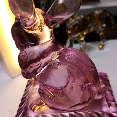 琉園Tittot 琉璃擺件 月望月圓