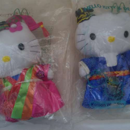 麥當勞HELLO KITTY婚禮布偶