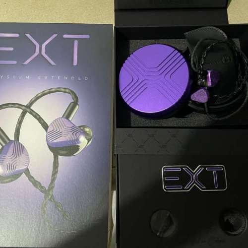 99.99%新 Vision Ears EXT 靜電混合單元耳機