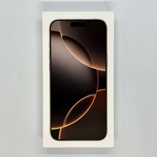 [99%新][行貨] Apple iPhone 16 Pro Max 512GB 沙漠色鈦金屬
