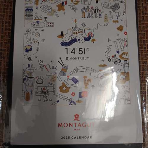 Montagut 145周年座台曆