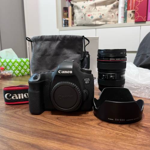 Canon EOS 6D 連kit 鏡 zoom lens EF 24-105