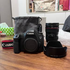 Canon EOS 6D 連kit 鏡 zoom lens EF 24-105