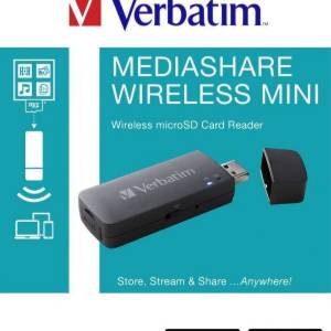 Verbatim Wireless Mini microSD Card Reader (49160)