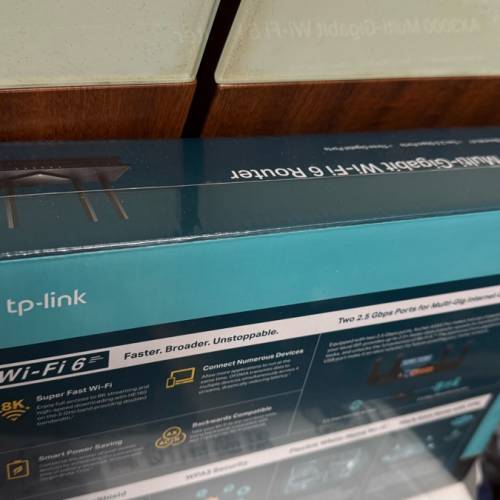 全新未開封TP-Link Archer AX55 Pro AX3000 Dual-Band 2.5GbE Wi-Fi6