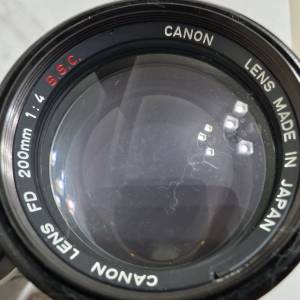 Canon FD 200mm f4