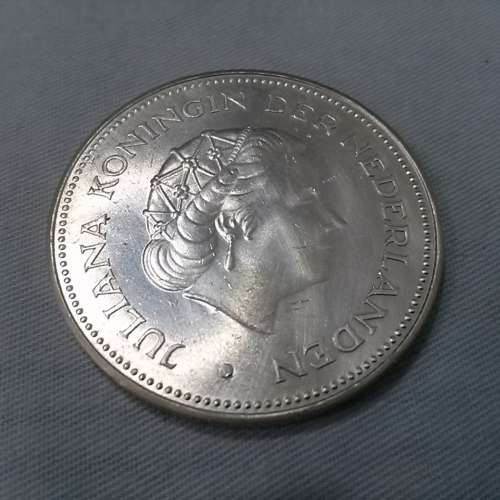 荷蘭 1970 年發行第 2 次世界大戰重光紀念日 25 週年紀念版 10 盾銀幣