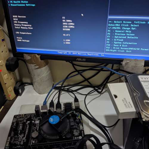 新淨 Gigabyte GA-B85M-DS3H-A 底板 + Intel i3-4330 + 8GB DDR3 RAM (100% WORK)