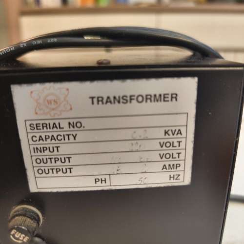 WAS-200 transformer 火牛 變壓器 220V 轉 110V 1000W 日本 歐美 轉香港 converter...