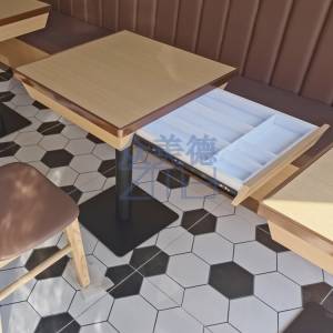 專業訂製餐飲傢私，餐廳家具，餐廳餐檯，卡位餐枱，防火膠板餐桌，餐飲家具廠家