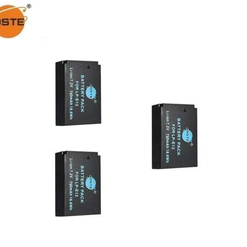 DSTE LP-E12 Lithium-Ion Battery Pack 代用鋰電池 (For Canon，7.2V，750mAh)