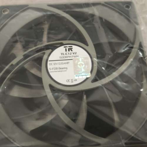 ThermalRight (利民) TL-C12 Black (黑色) 12 cm Fan (風扇)