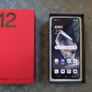 一加一 Oneplus 12 16+1TB 5G 全套很新