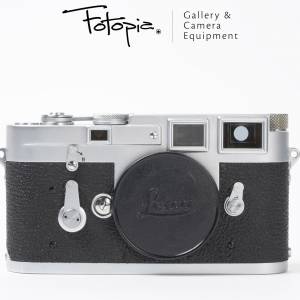 || Leica M3 - Silver Chrome / single stroke with buddha ear ||