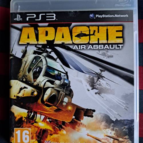 PS3 Apache Air Assault 遊戲光碟