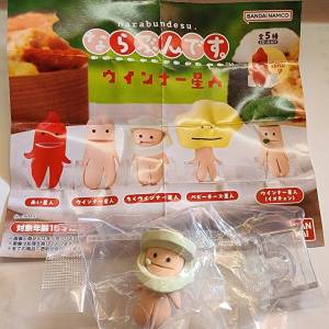 腸仔人扭蛋( 100%全新未拆包裝)