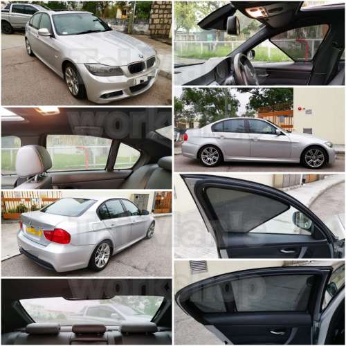 BMW E90 全車磁石濾光窗網太陽擋