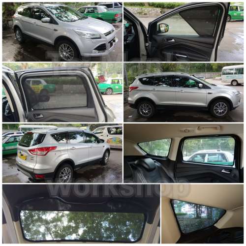 Ford KUGA 全車磁石濾光窗網太陽擋