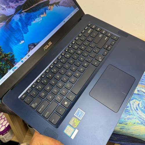 (跨年大優惠🔥) Asus i7-7700HQ/16GB Ram/512GB SSD/14吋Mon/UX薄機身/1920x1080FHD...