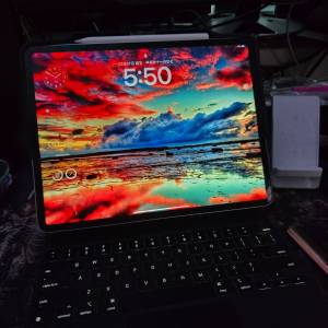 95新 apple ipad pro 12.9吋 第五代 5G版 M1 256Gb 銀色